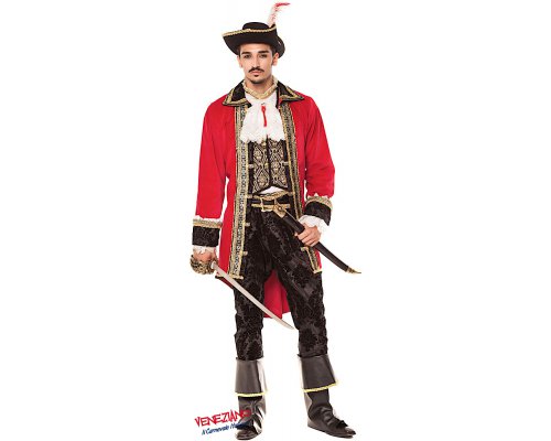 Costume di carnevale CAPITANO DEI PIRATI